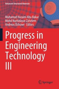 bokomslag Progress in Engineering Technology III