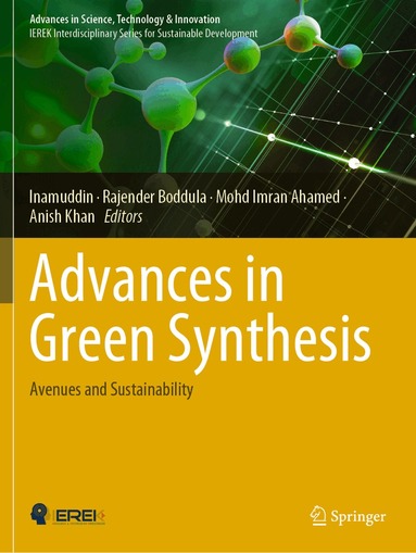 Inamuddin, Rajender Boddula, Mohd Imran Ahamed, Anish Khan - Advances in Green Synthesis, Häftad