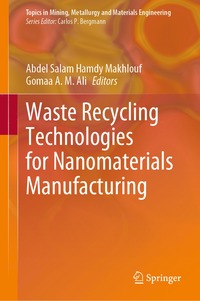 bokomslag Waste Recycling Technologies for Nanomaterials Manufacturing