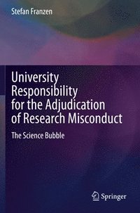bokomslag University Responsibility for the Adjudication of Research Misconduct