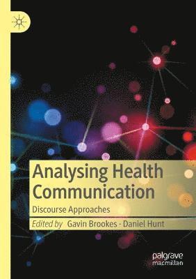 Gavin Brookes, Daniel Hunt - Analysing Health Communication, Häftad
