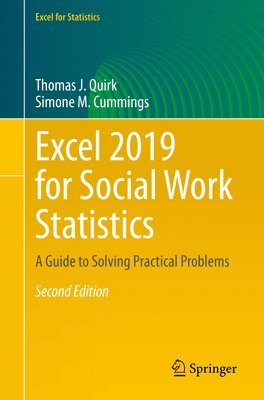 bokomslag Excel 2019 for Social Work Statistics