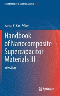 bokomslag Handbook of Nanocomposite Supercapacitor Materials III