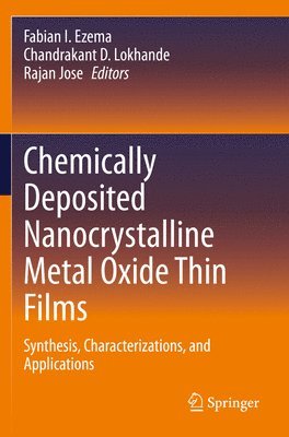 bokomslag Chemically Deposited Nanocrystalline Metal Oxide Thin Films