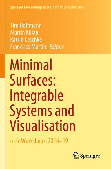 bokomslag Minimal Surfaces: Integrable Systems and Visualisation