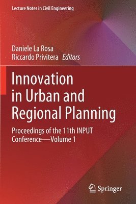 Innovation in Urban and Regional Planning 1