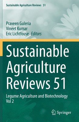 Sustainable Agriculture Reviews 51 1