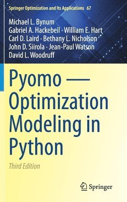 bokomslag Pyomo  Optimization Modeling in Python