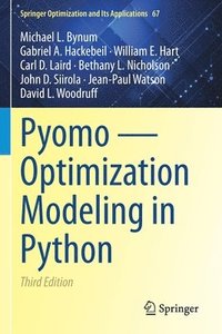 bokomslag Pyomo  Optimization Modeling in Python