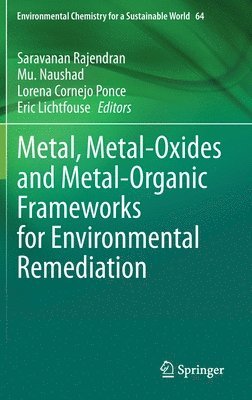 Metal, Metal-Oxides and Metal-Organic Frameworks for Environmental Remediation 1