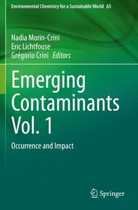 bokomslag Emerging Contaminants Vol. 1