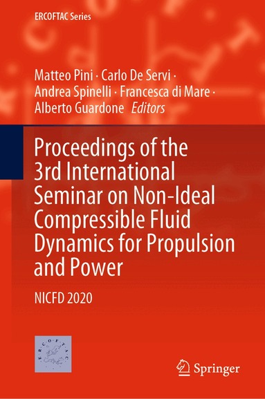 Matteo Pini, Carlo De Servi, Andrea Spinelli, Francesca di Mare, Alberto Guardone - Proceedings of the 3rd International Seminar on Non-Ideal Compressible Fluid Dynamics for Propulsion and Power, Inbunden