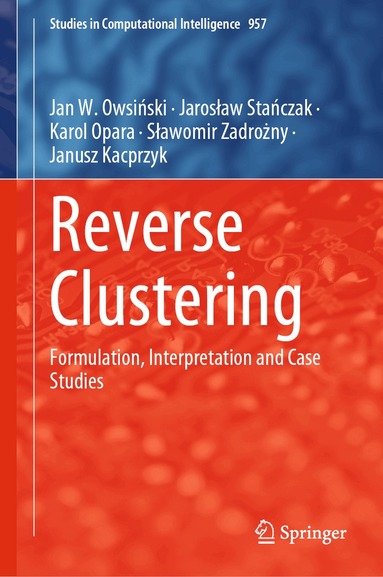 Jan W. Owsiński, Jarosław Stańczak, Karol Opara, Sławomir Zadrożny, Janusz Kacprzyk - Reverse Clustering, Inbunden