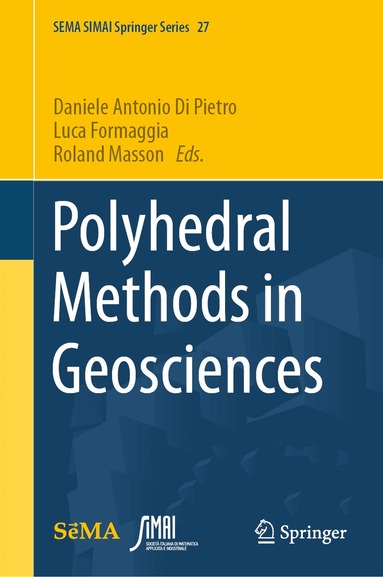 Daniele Antonio Di Pietro, Luca Formaggia, Roland Masson - Polyhedral Methods in Geosciences, Inbunden
