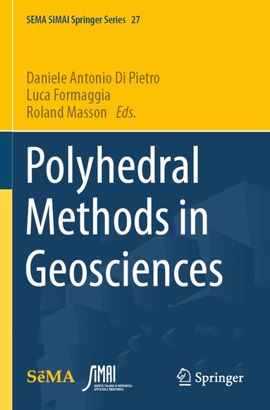 Daniele Antonio Di Pietro, Luca Formaggia, Roland Masson - Polyhedral Methods in Geosciences, Häftad