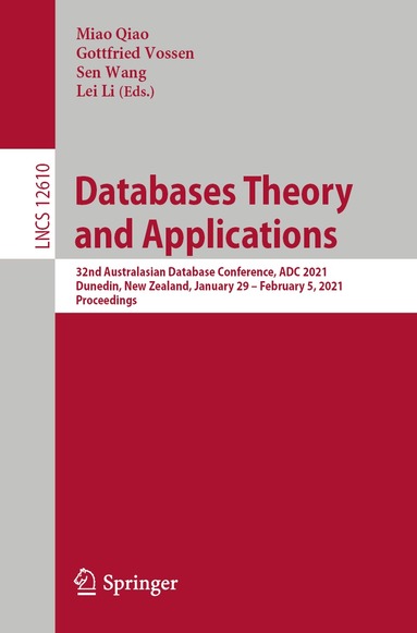 Miao Qiao, Gottfried Vossen, Sen Wang, Lei Li - Databases Theory and Applications, Häftad