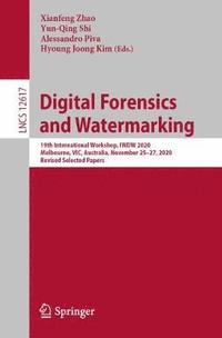 bokomslag Digital Forensics and Watermarking