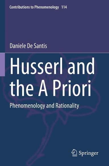 Daniele De Santis - Husserl and the A Priori, Häftad