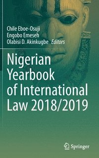 bokomslag Nigerian Yearbook of International Law 2018/2019