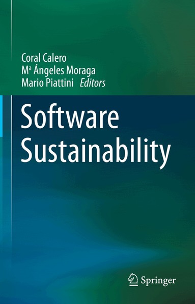 Coral Calero, Mª Ángeles Moraga, Mario Piattini - Software Sustainability, Inbunden