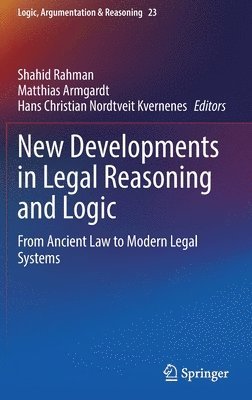 bokomslag New Developments in Legal Reasoning and Logic