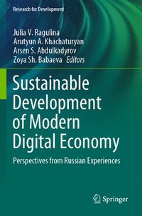 bokomslag Sustainable Development of Modern Digital Economy
