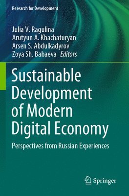 Sustainable Development of Modern Digital Economy 1