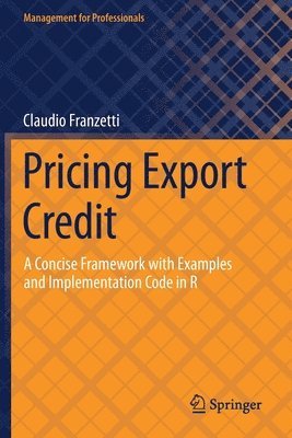 Claudio Franzetti - Pricing Export Credit, Häftad