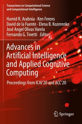 Advances in Artificial Intelligence and Applied Cognitive Computing 1