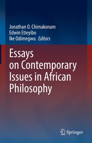 bokomslag Essays on Contemporary Issues in African Philosophy