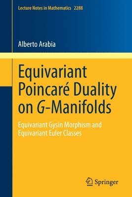 Equivariant Poincar Duality on G-Manifolds 1