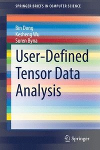 bokomslag User-Defined Tensor Data Analysis