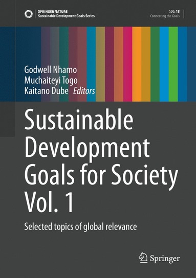 bokomslag Sustainable Development Goals for Society Vol. 1