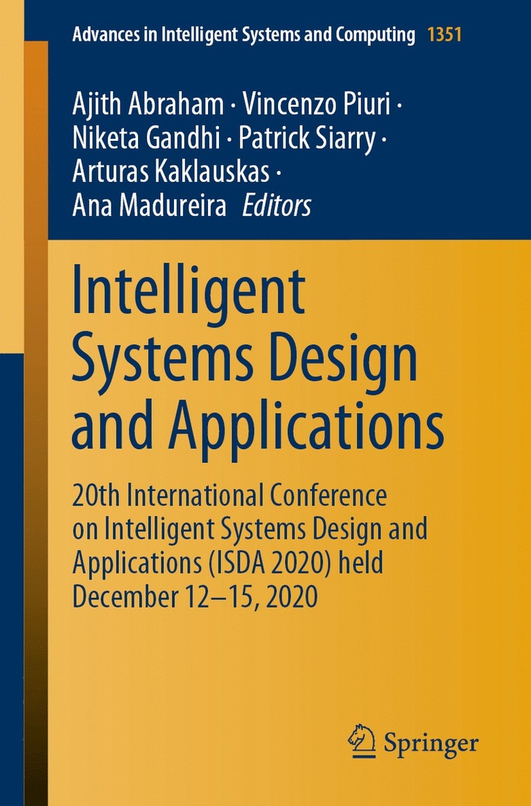 Intelligent Systems Design and Applications 1