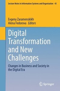 bokomslag Digital Transformation and New Challenges