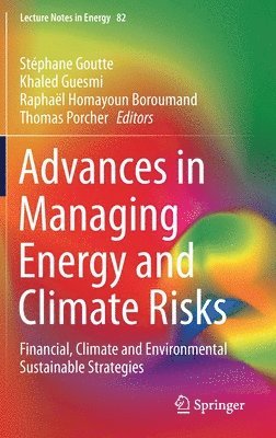 bokomslag Advances in Managing Energy and Climate Risks