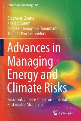 bokomslag Advances in Managing Energy and Climate Risks