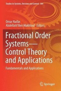 bokomslag Fractional Order SystemsControl Theory and Applications