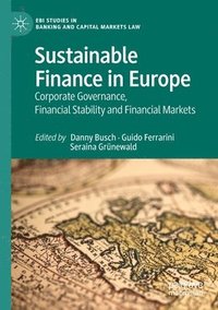 bokomslag Sustainable Finance in Europe