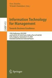 bokomslag Information Technology for Management: Towards Business Excellence