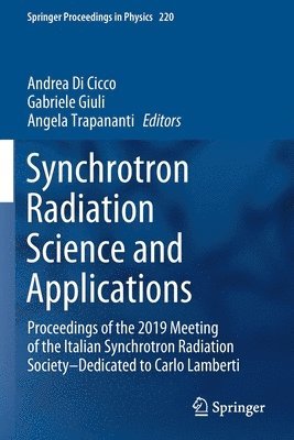Synchrotron Radiation Science and Applications 1