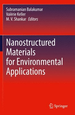Subramanian Balakumar, Valérie Keller, M.V. Shankar, Valerie Keller - Nanostructured Materials for Environmental Applications, Häftad
