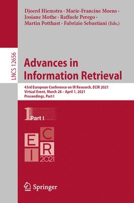 bokomslag Advances in  Information Retrieval