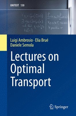 Lectures on Optimal Transport 1