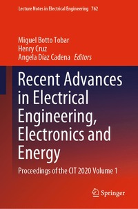 bokomslag Recent Advances in Electrical Engineering, Electronics and Energy