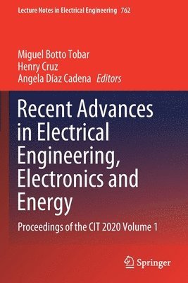 bokomslag Recent Advances in Electrical Engineering, Electronics and Energy