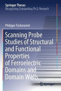 bokomslag Scanning Probe Studies of Structural and Functional Properties of Ferroelectric Domains and Domain Walls