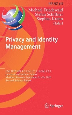 bokomslag Privacy and Identity Management