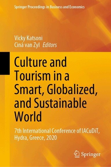 Vicky Katsoni, Ciná van Zyl - Culture and Tourism in a Smart, Globalized, and Sustainable World, Inbunden