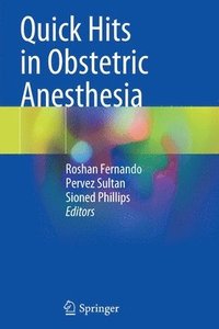 bokomslag Quick Hits in Obstetric Anesthesia